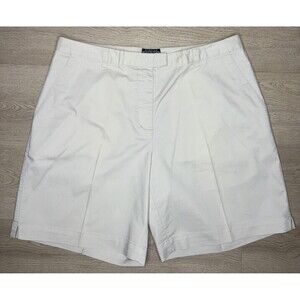 Adidas Shorts Women's Sz 14 Essential Khaki Golf Tan Athletic Sporty Athleisure